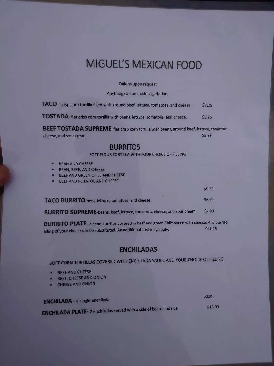 Menu 4