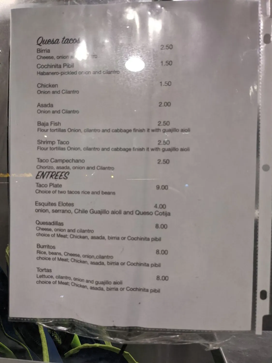 Menu 4