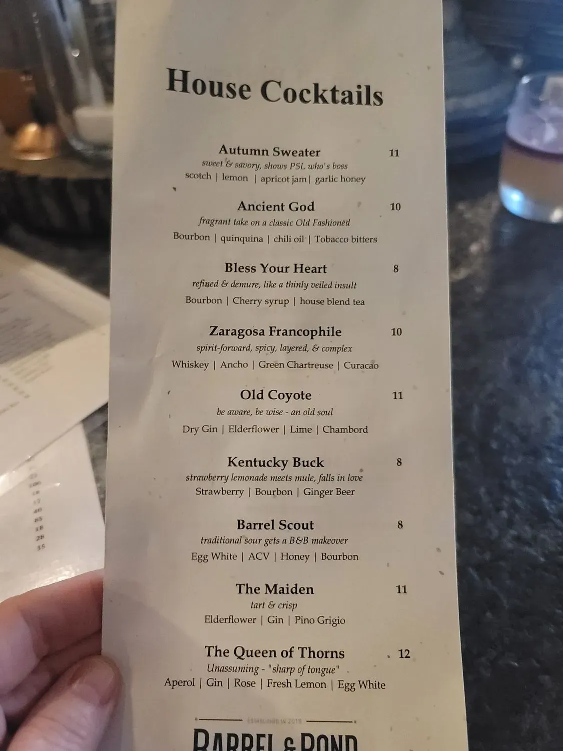 Menu 6