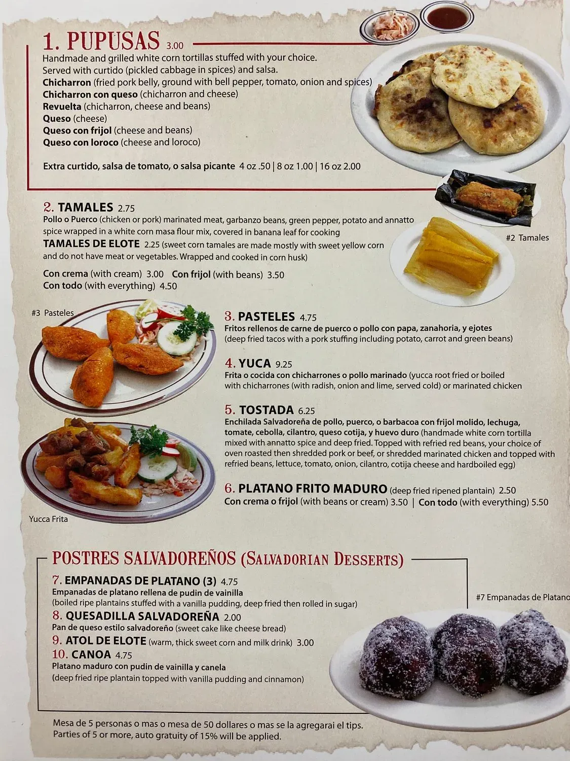 Menu 3