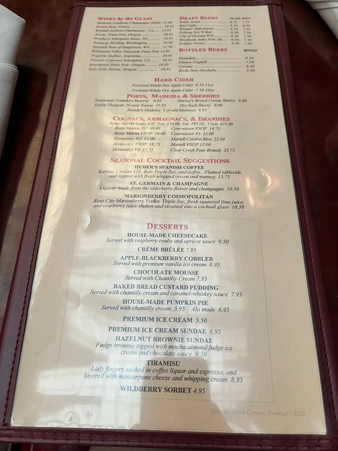 Menu 4