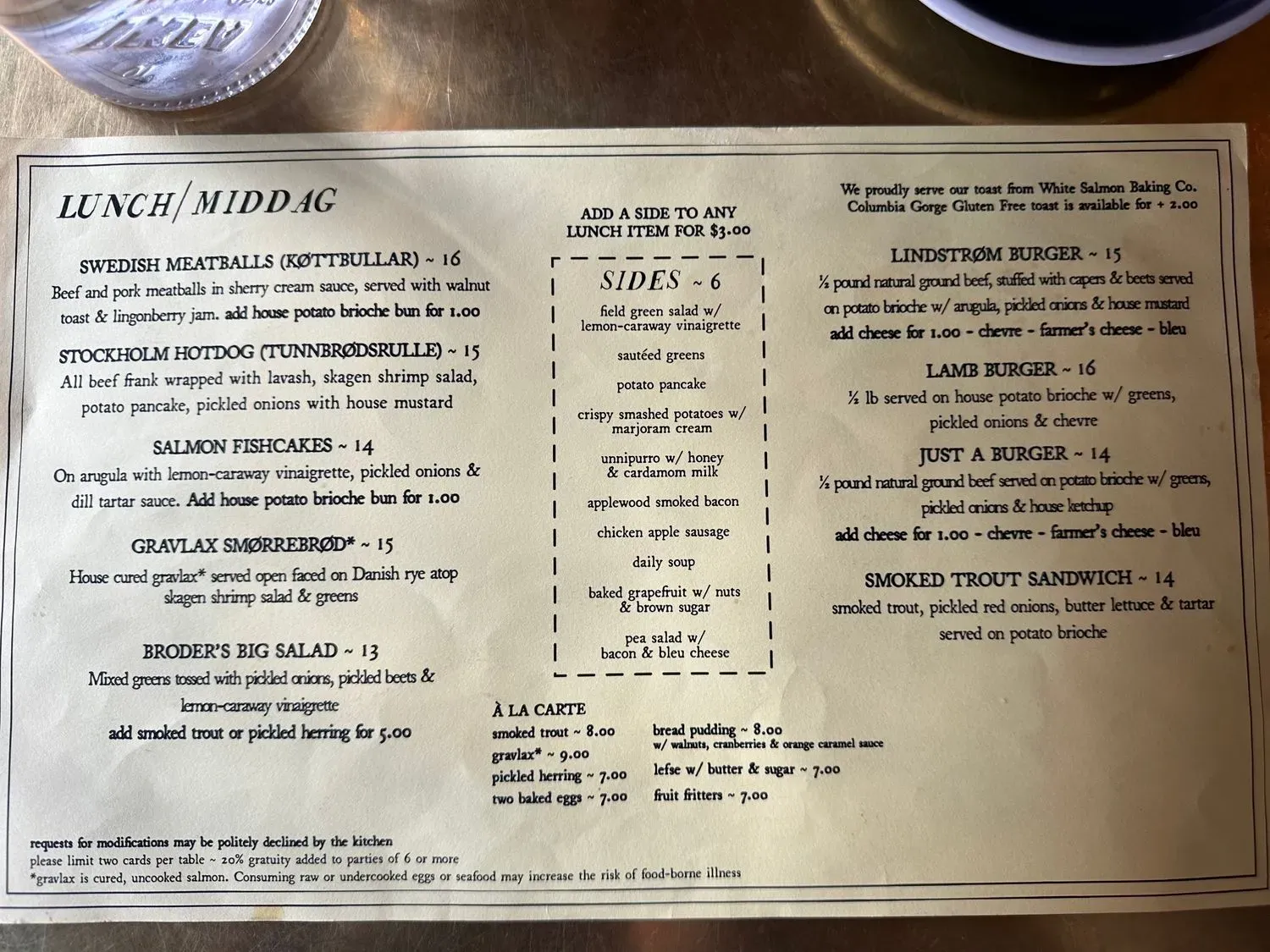 Menu 3