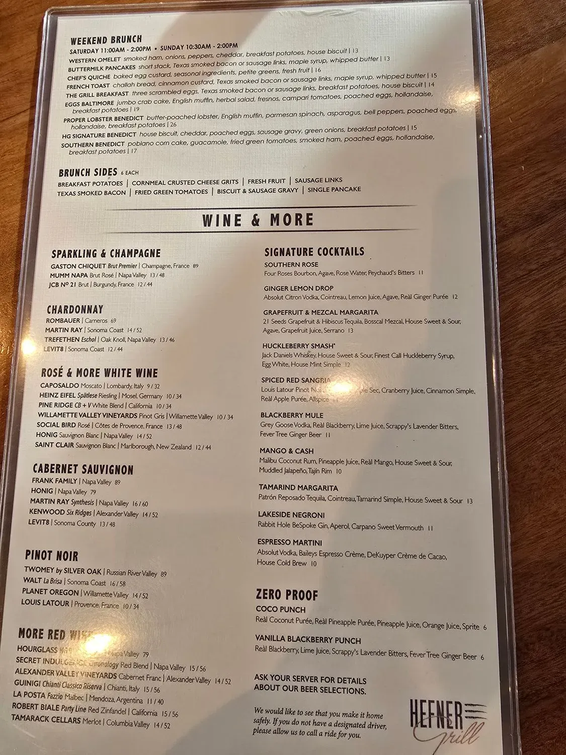 Menu 4