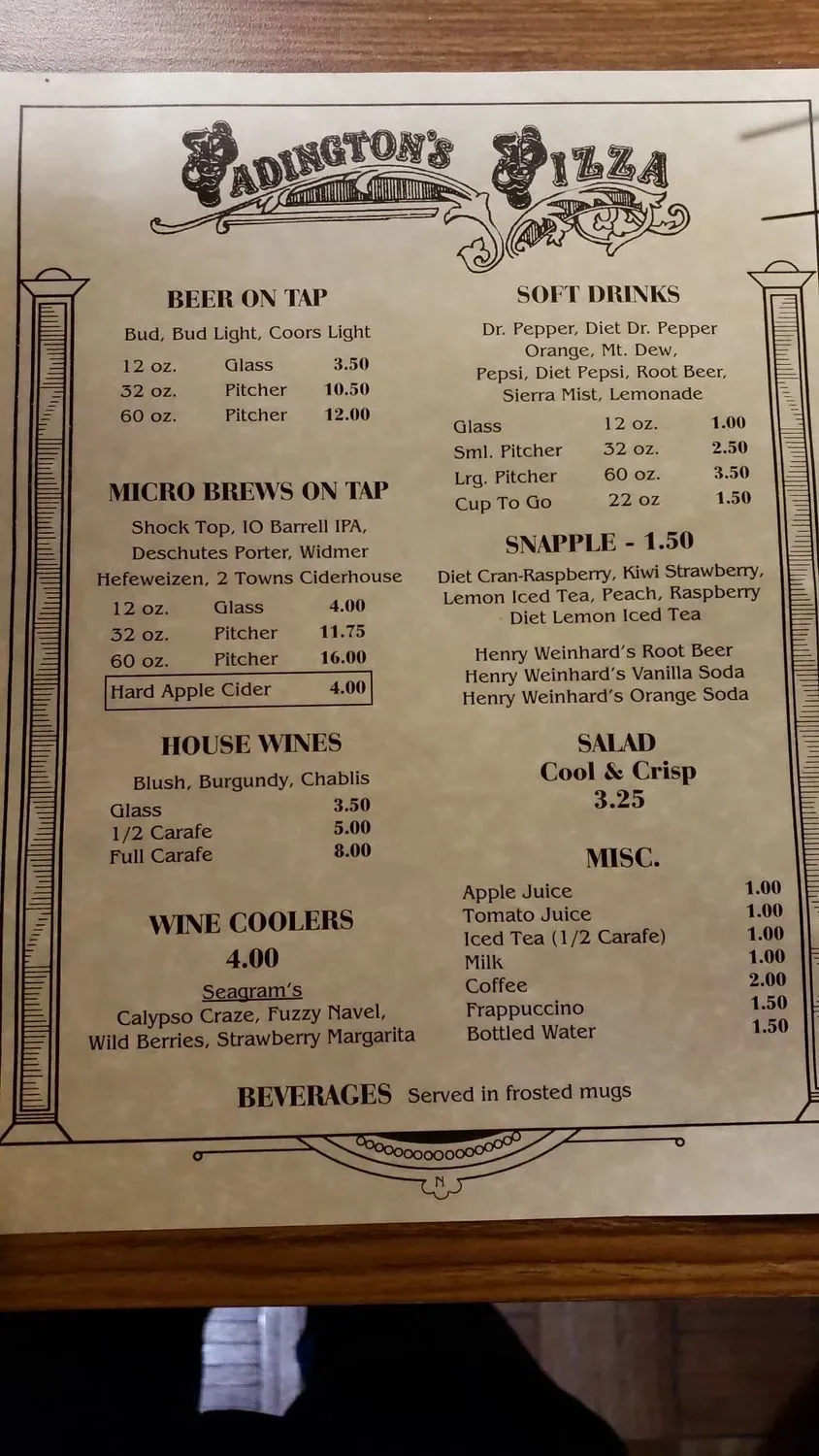 Menu 4