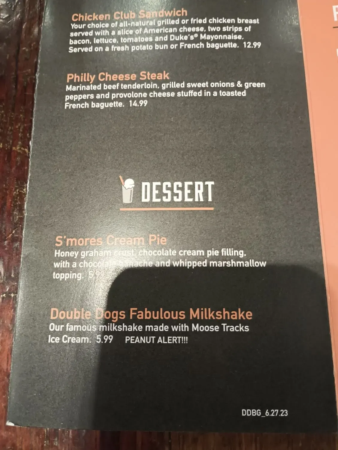 Menu 4