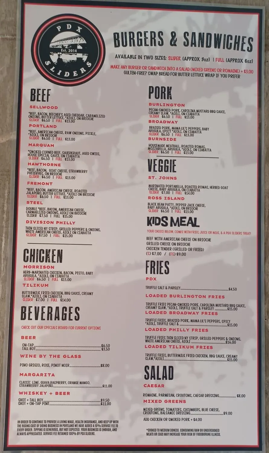 Menu 4