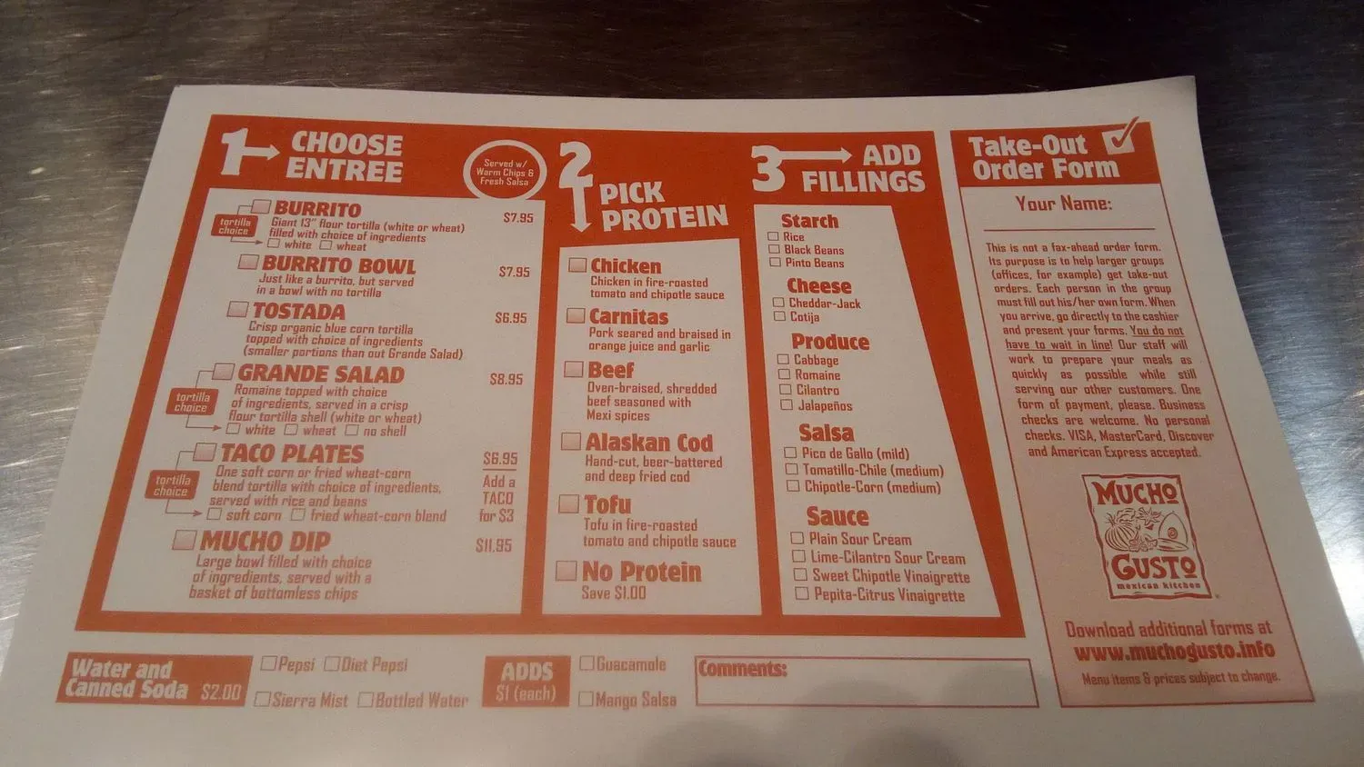 Menu 3