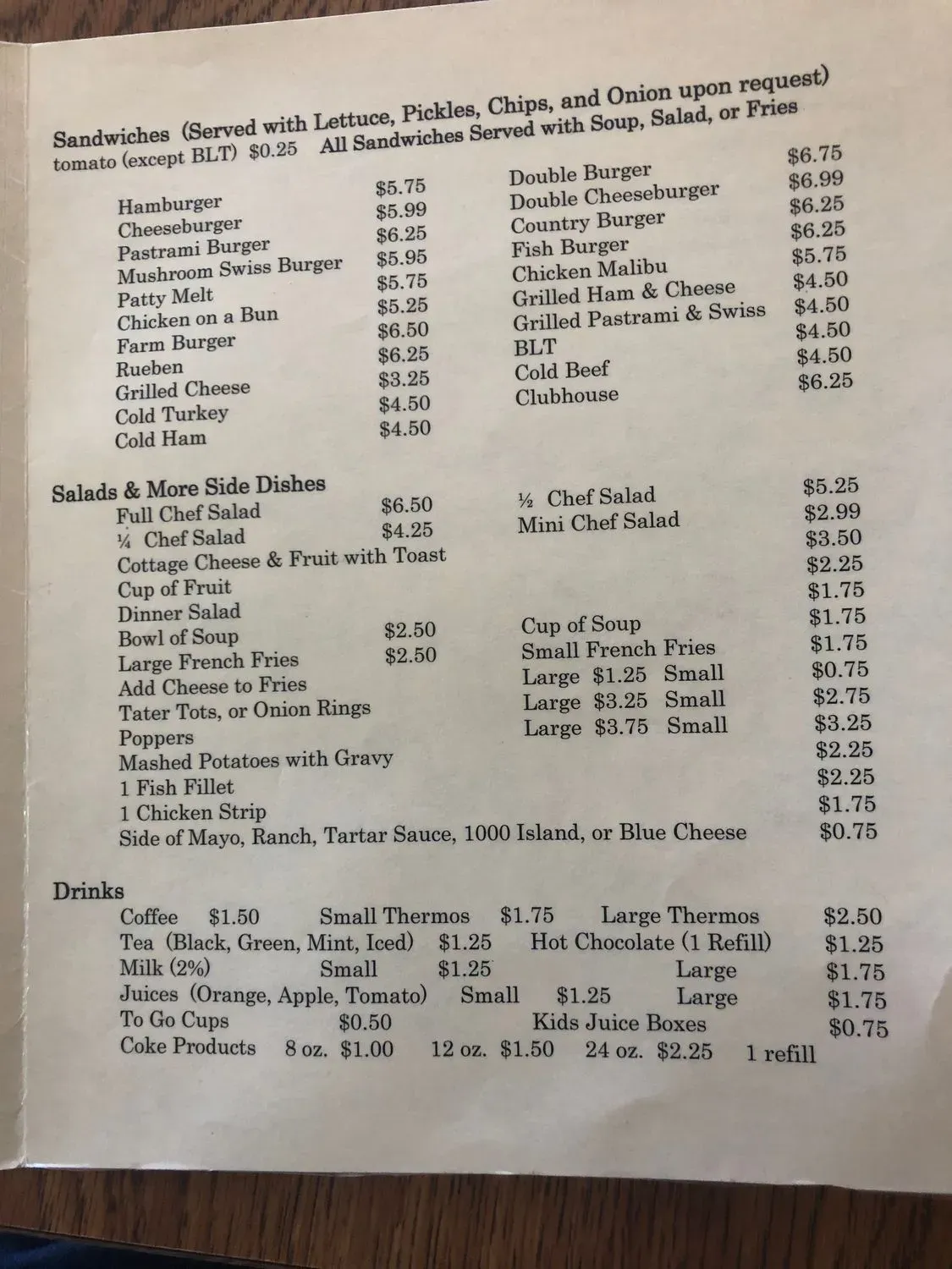 Menu 4