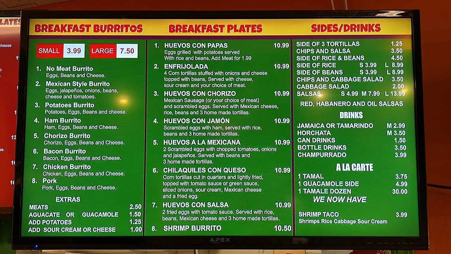 Menu 3