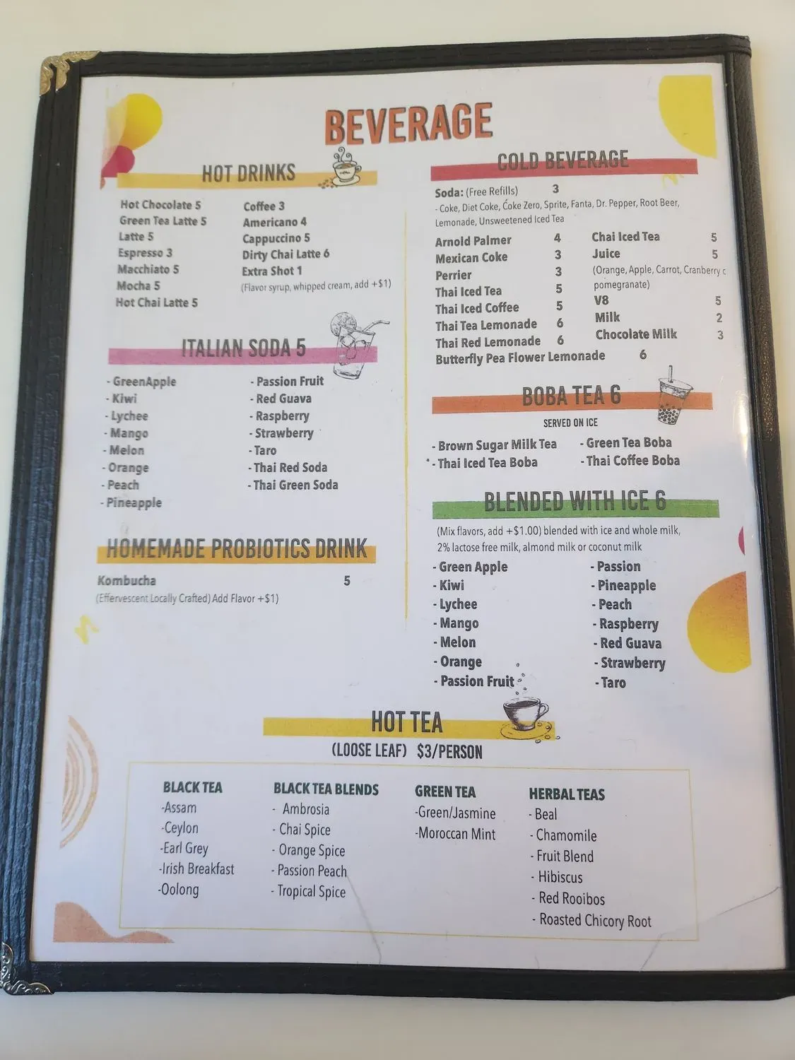 Menu 6