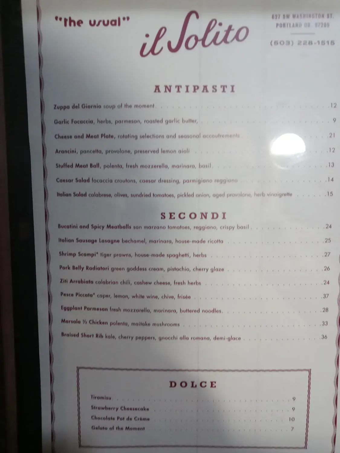 Menu 6