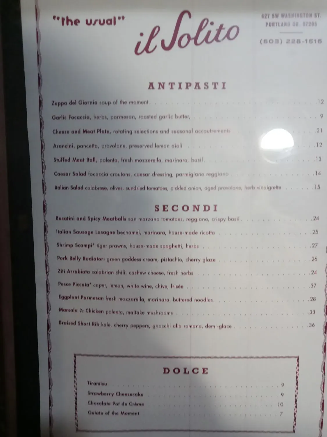 Menu 4