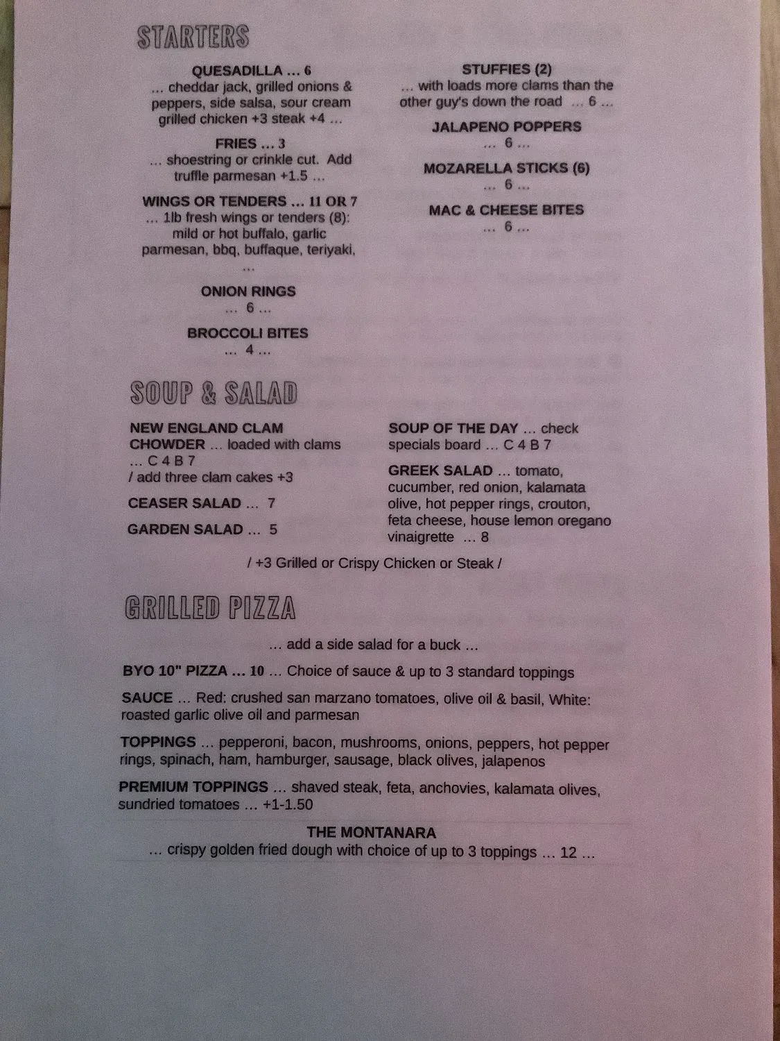 Menu 3