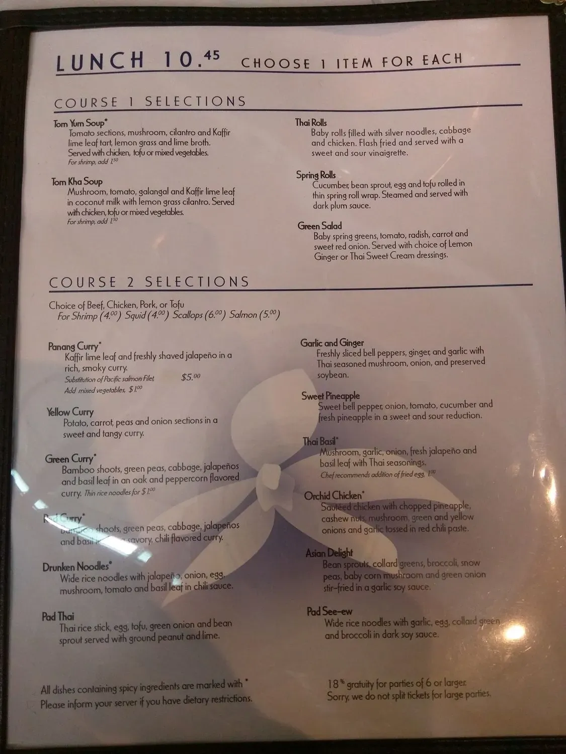 Menu 6