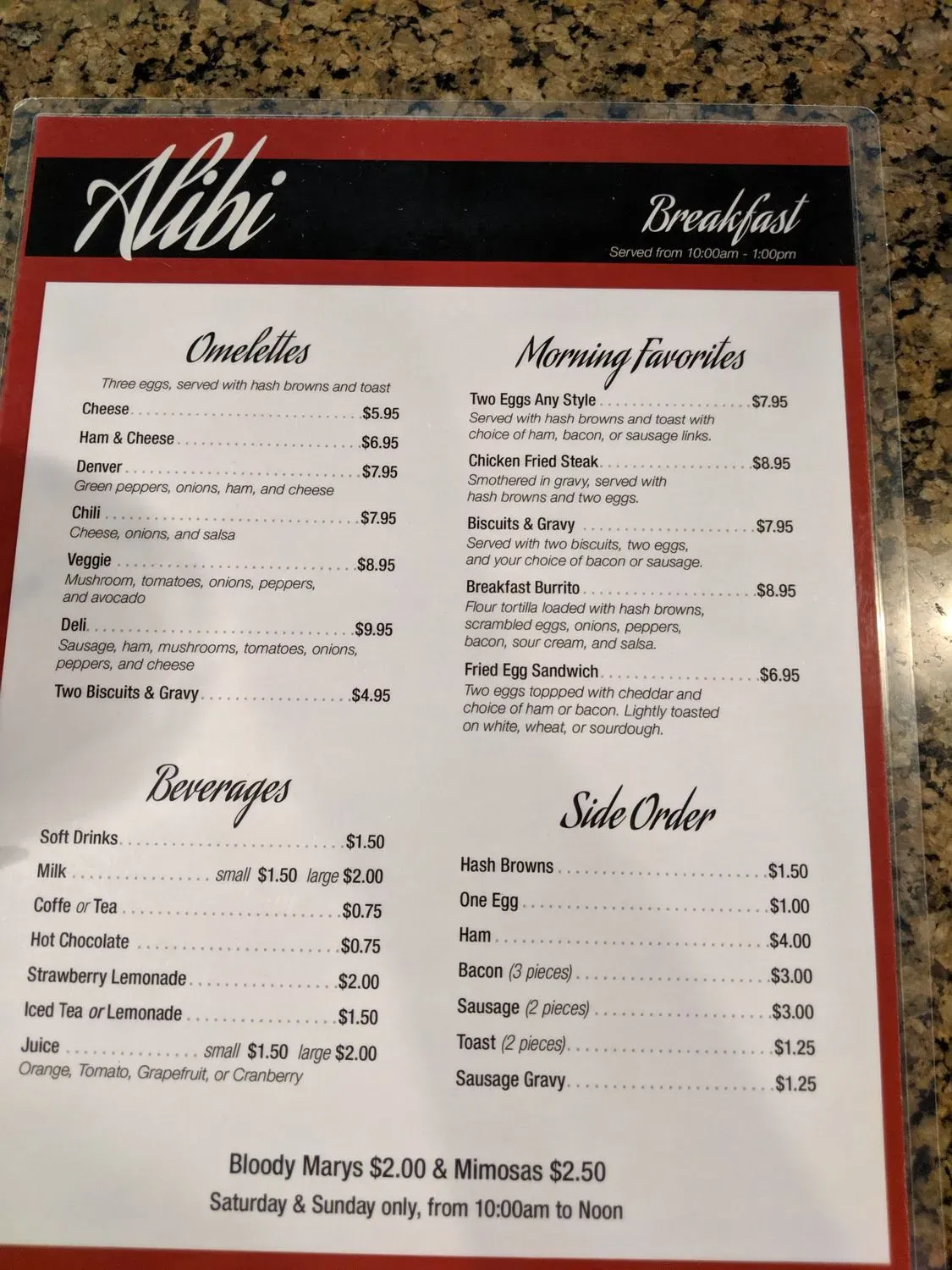 Menu 4