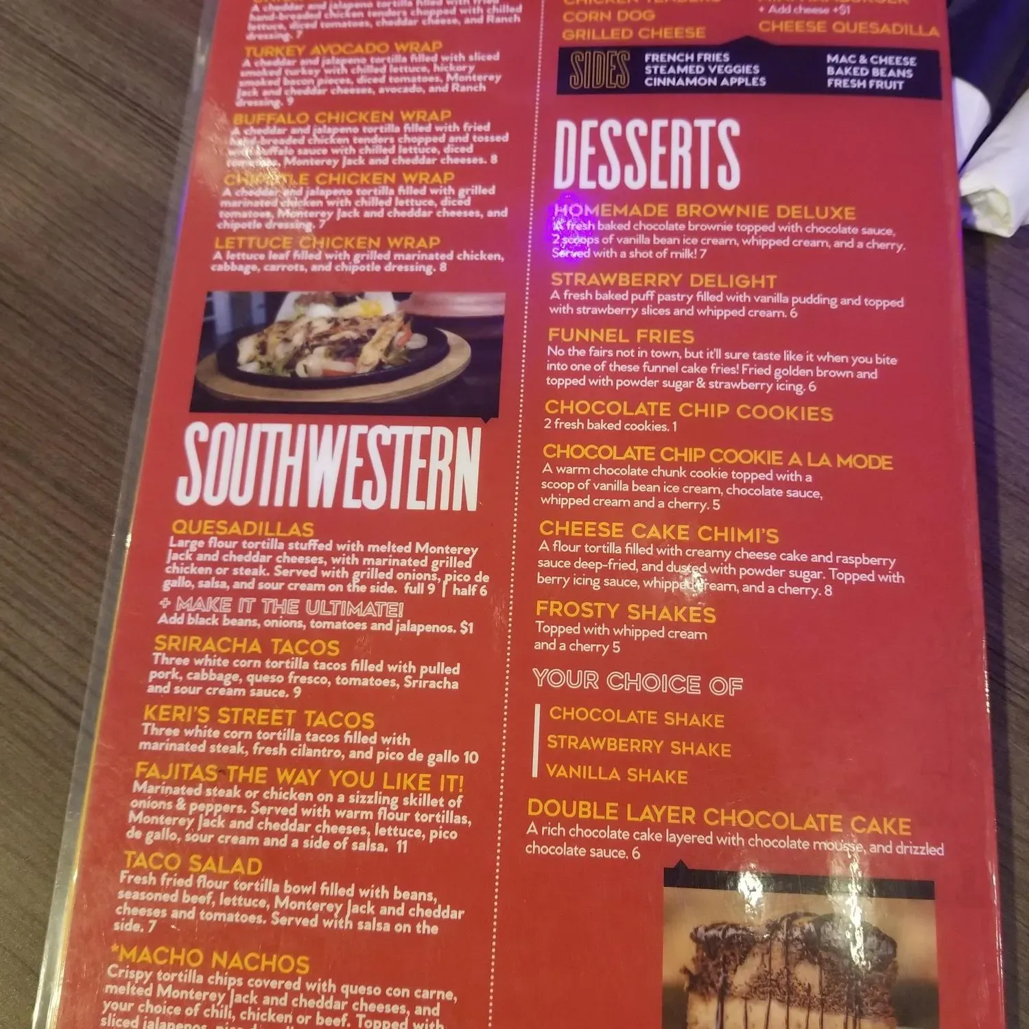 Menu 3