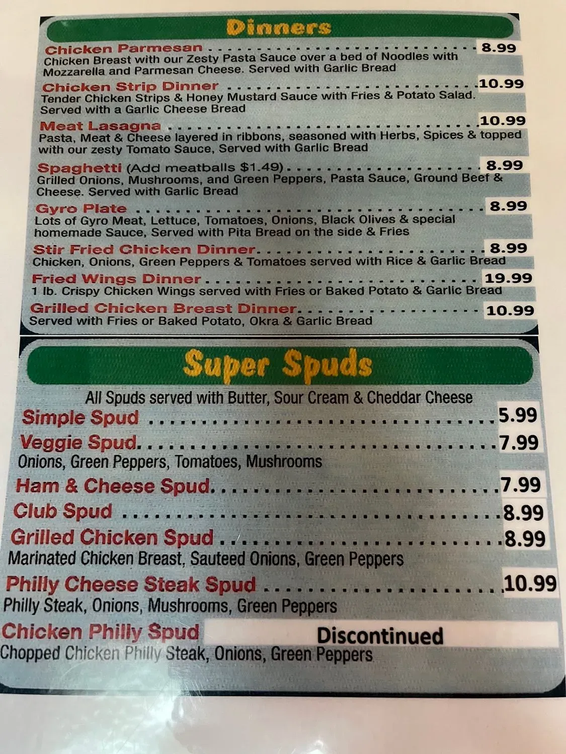 Menu 3