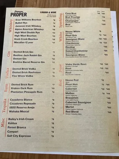 Menu 6