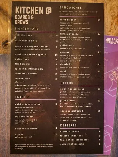 Menu 3