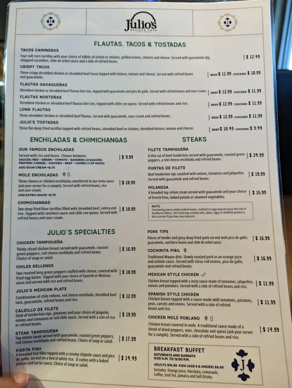 Menu 6