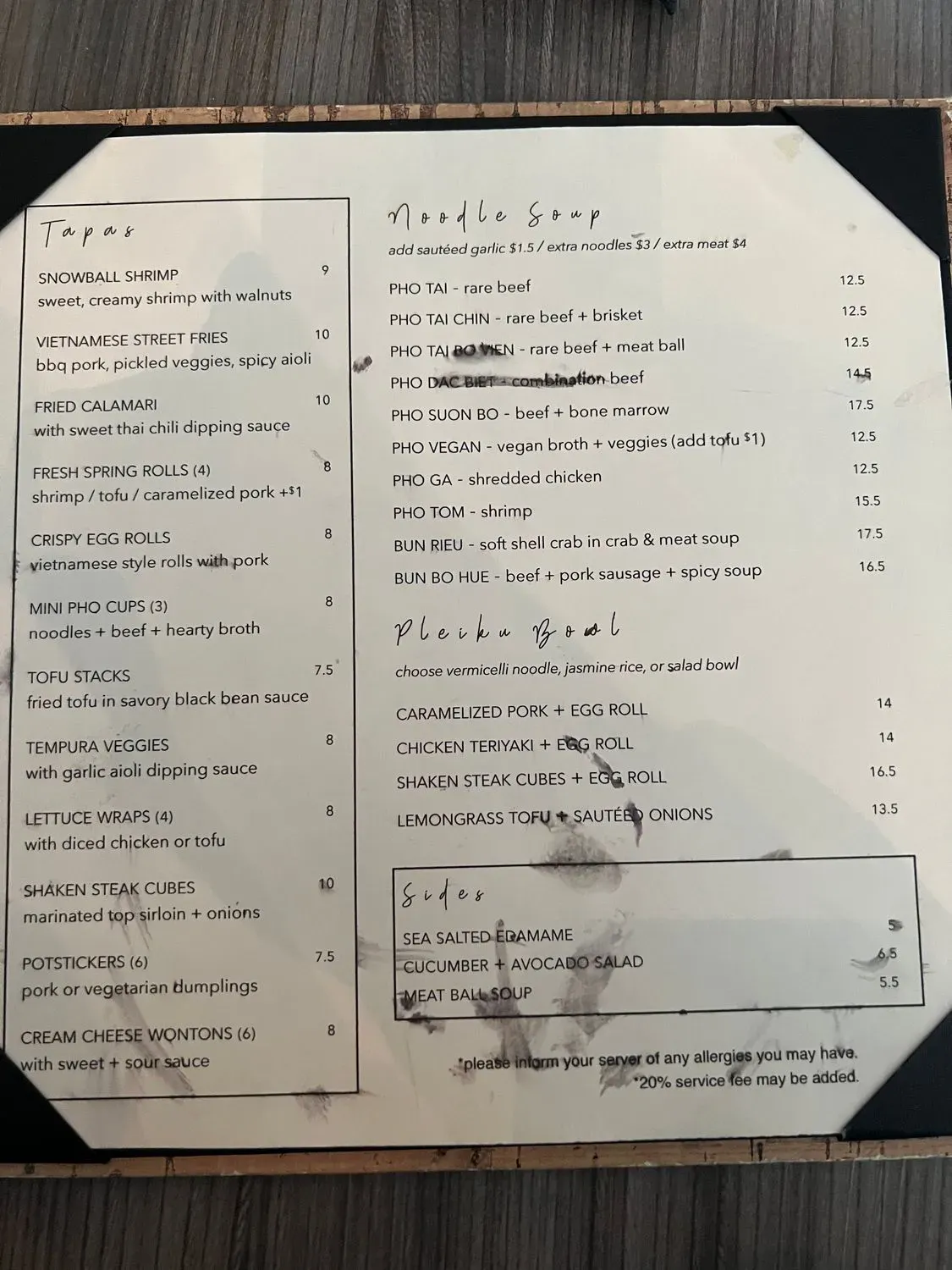 Menu 3