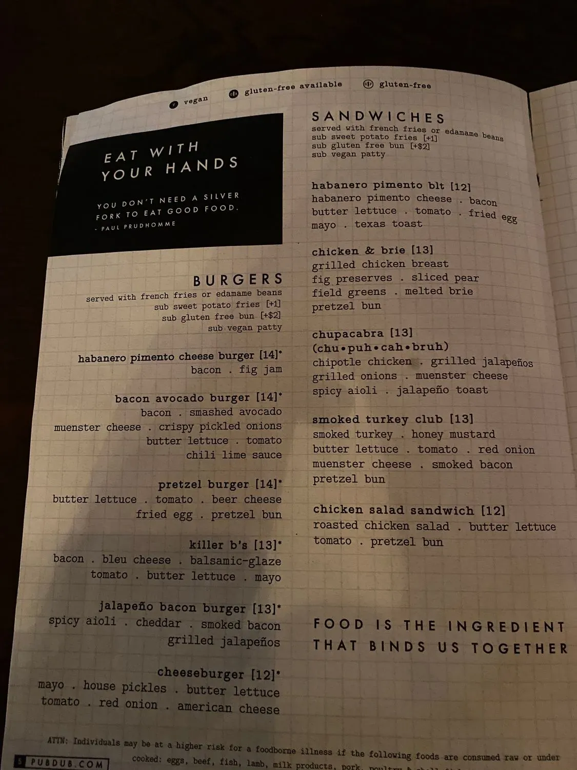 Menu 3