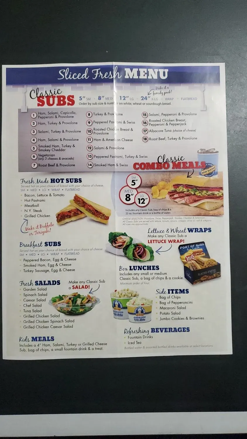 Menu 6