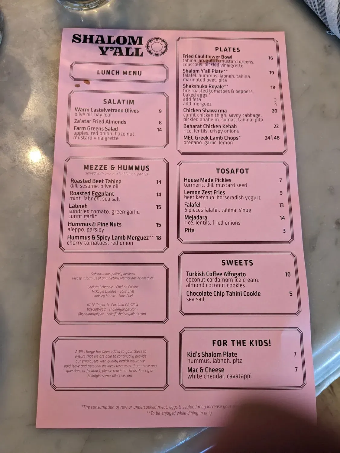 Menu 3