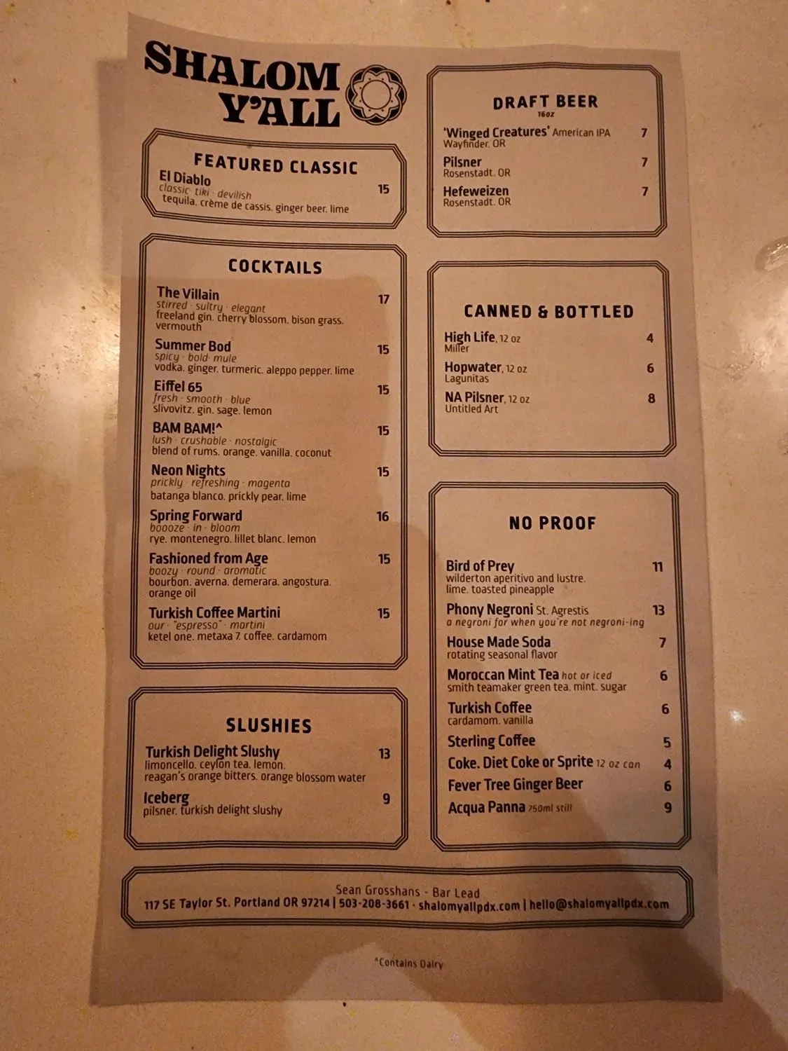 Menu 4