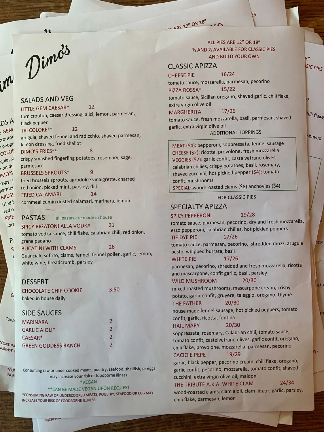 Menu 6