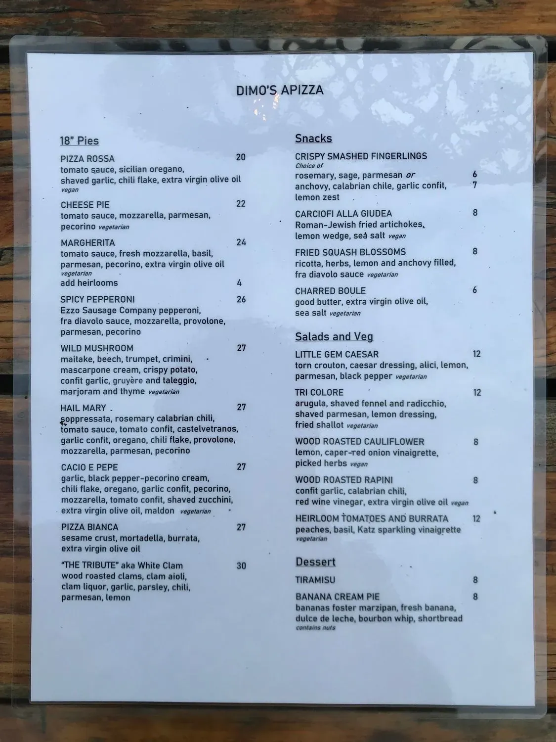 Menu 6