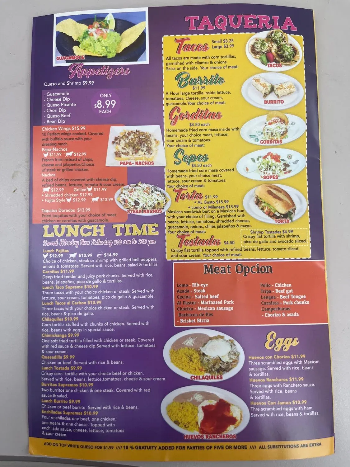 Menu 4