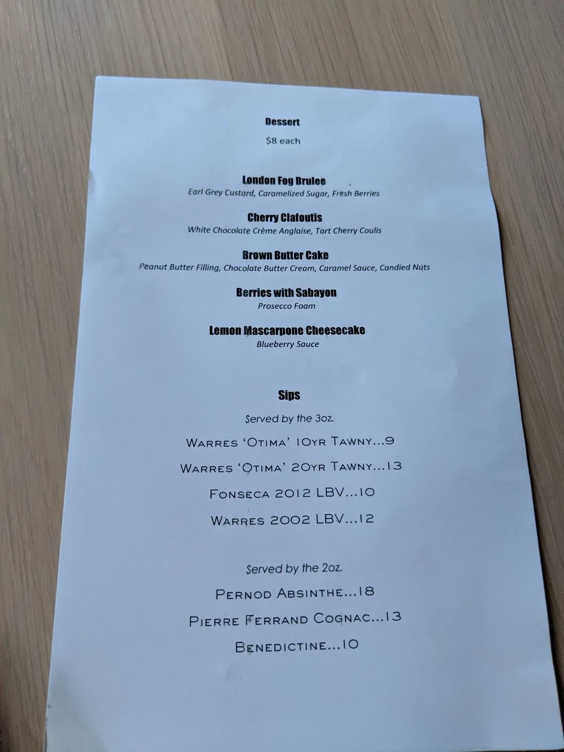 Menu 4