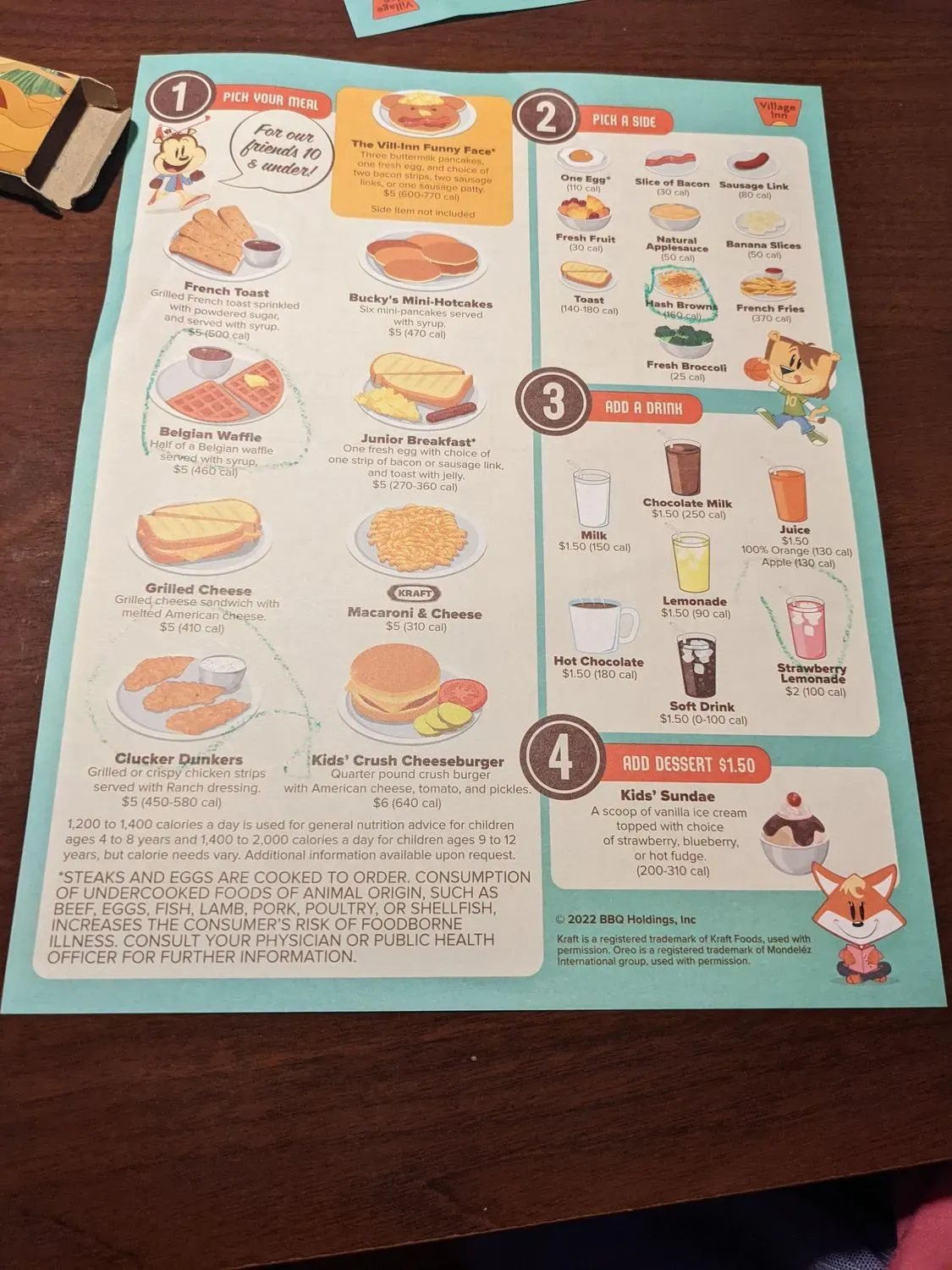 Menu 3