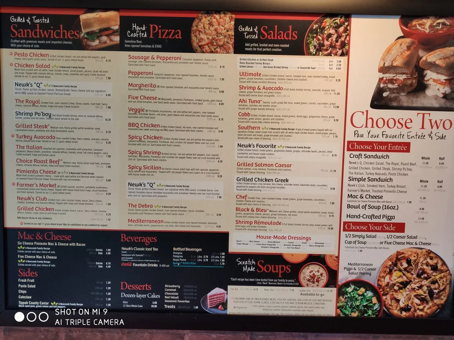 Newk's Eatery Menu - Updated October 2025