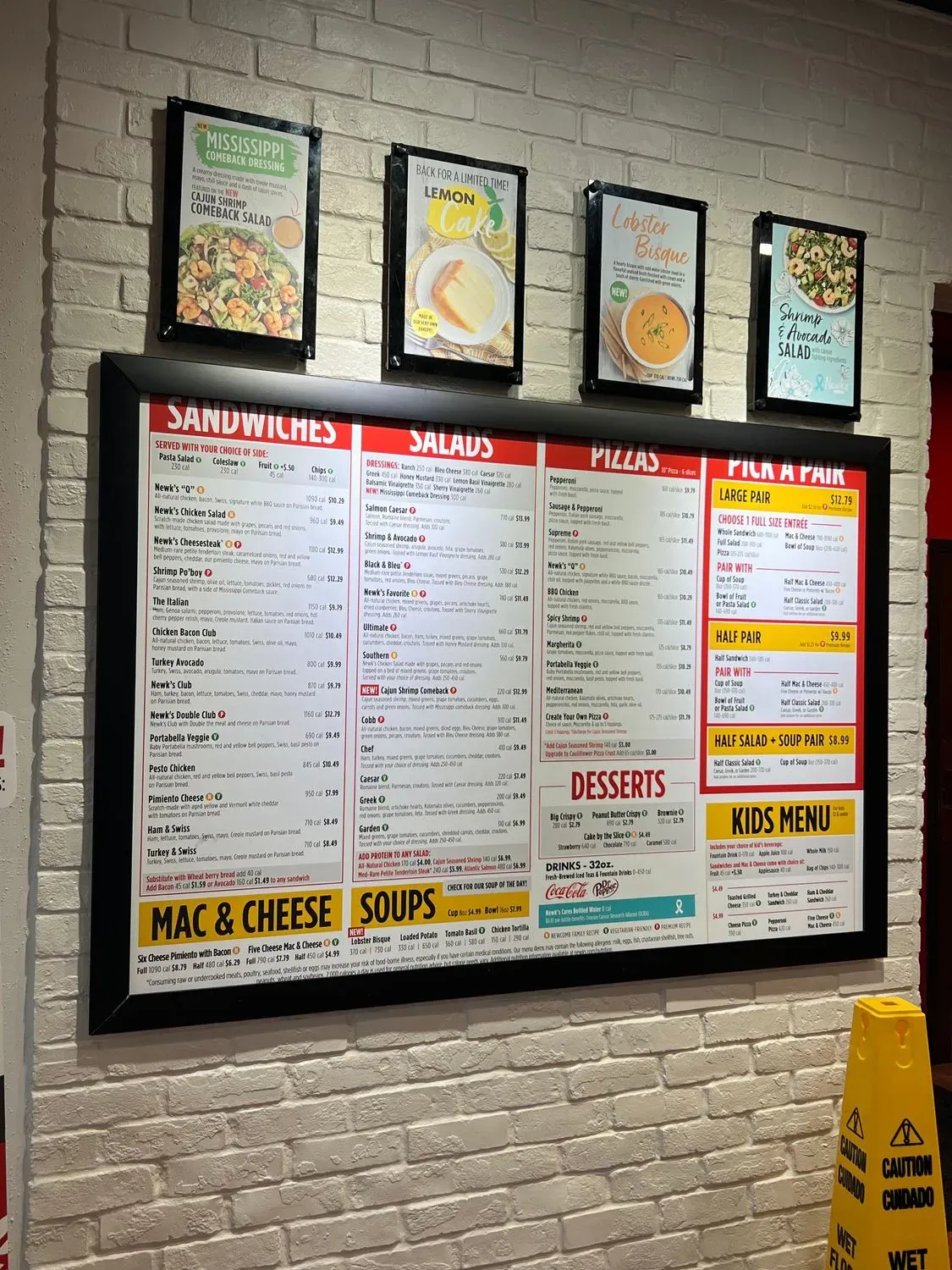 Newk's Eatery Menu - Updated October 2025