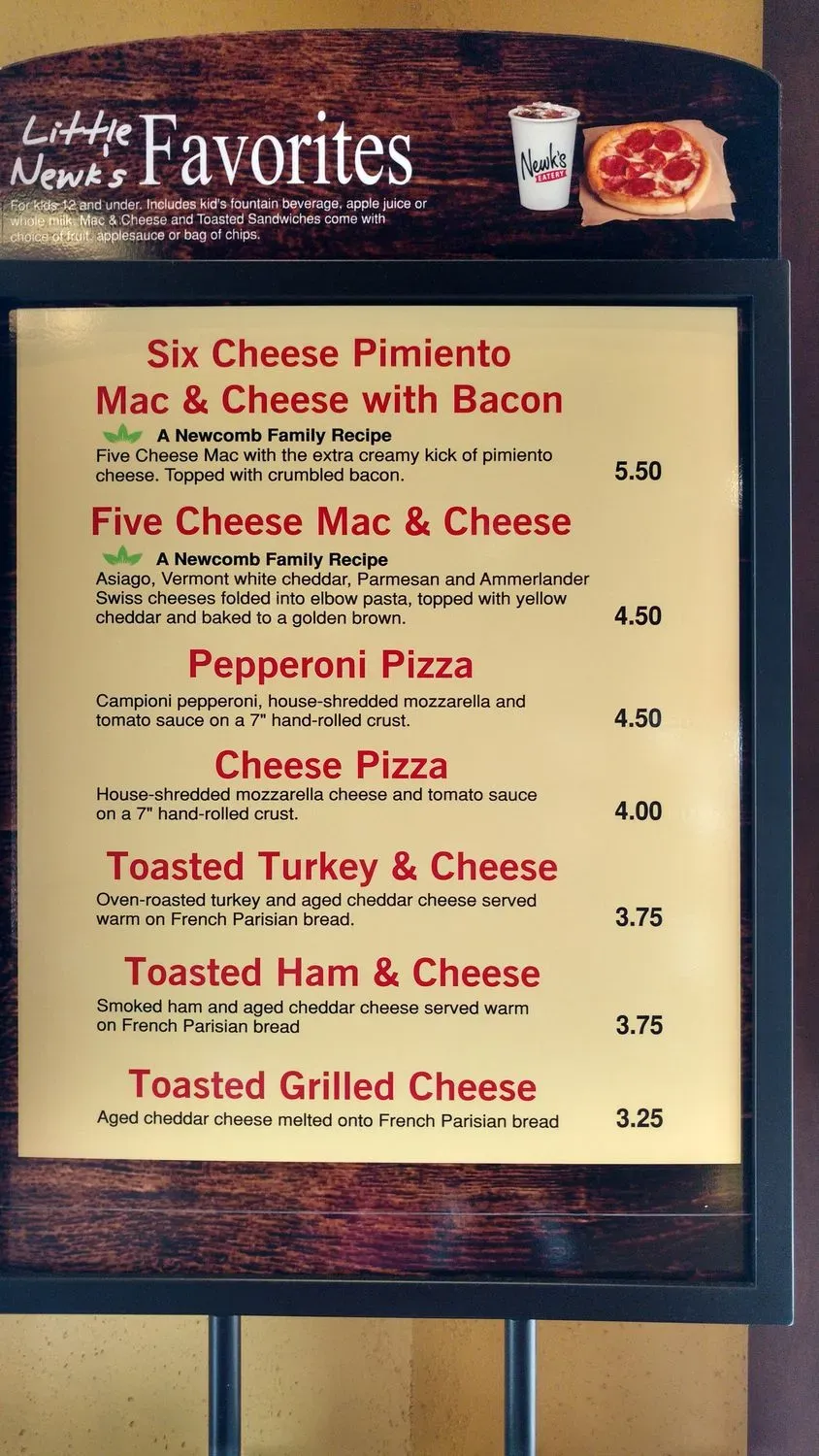 Newk's Eatery Menu - Updated October 2025
