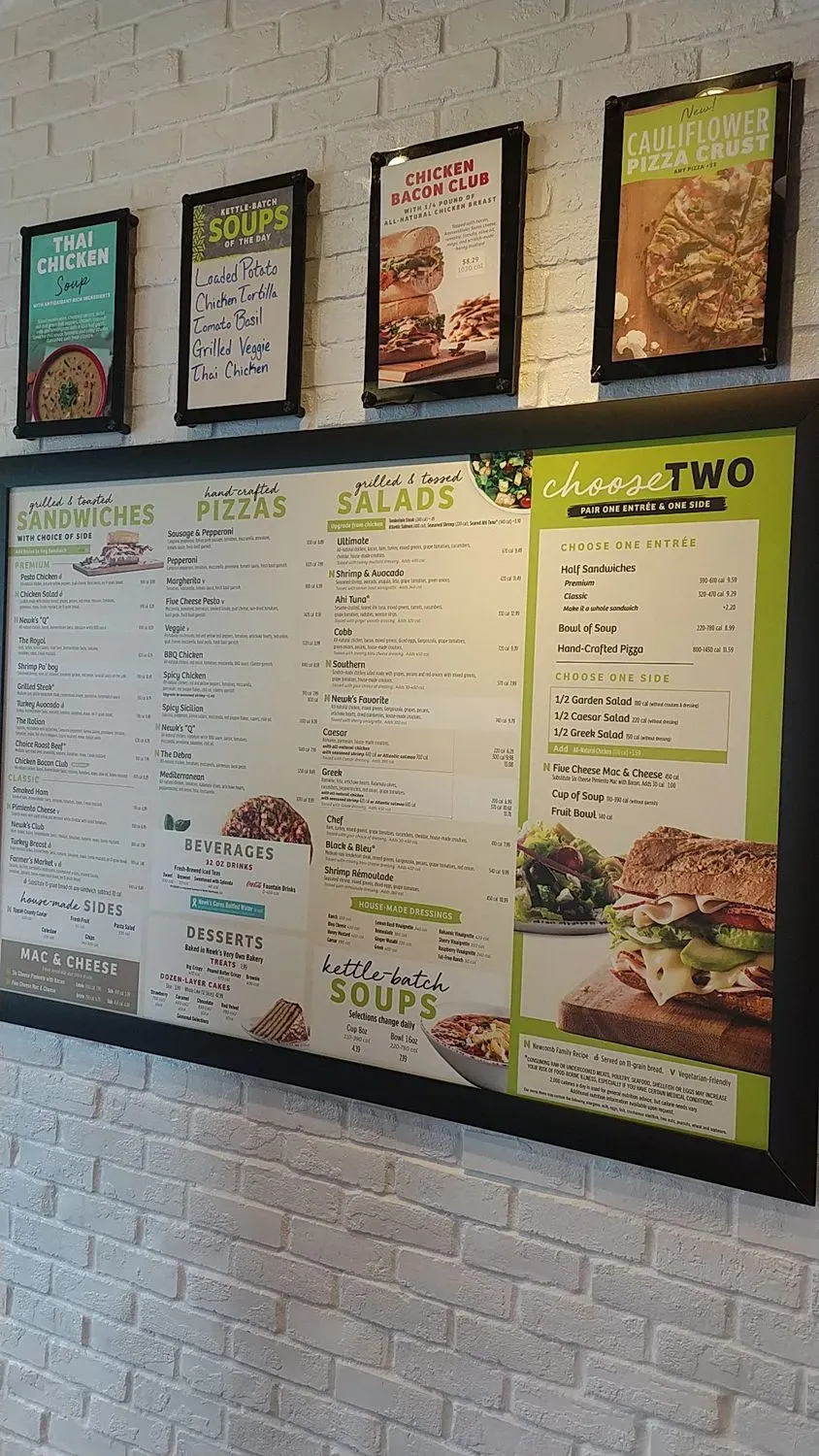 Newk's Eatery Menu - Updated October 2025