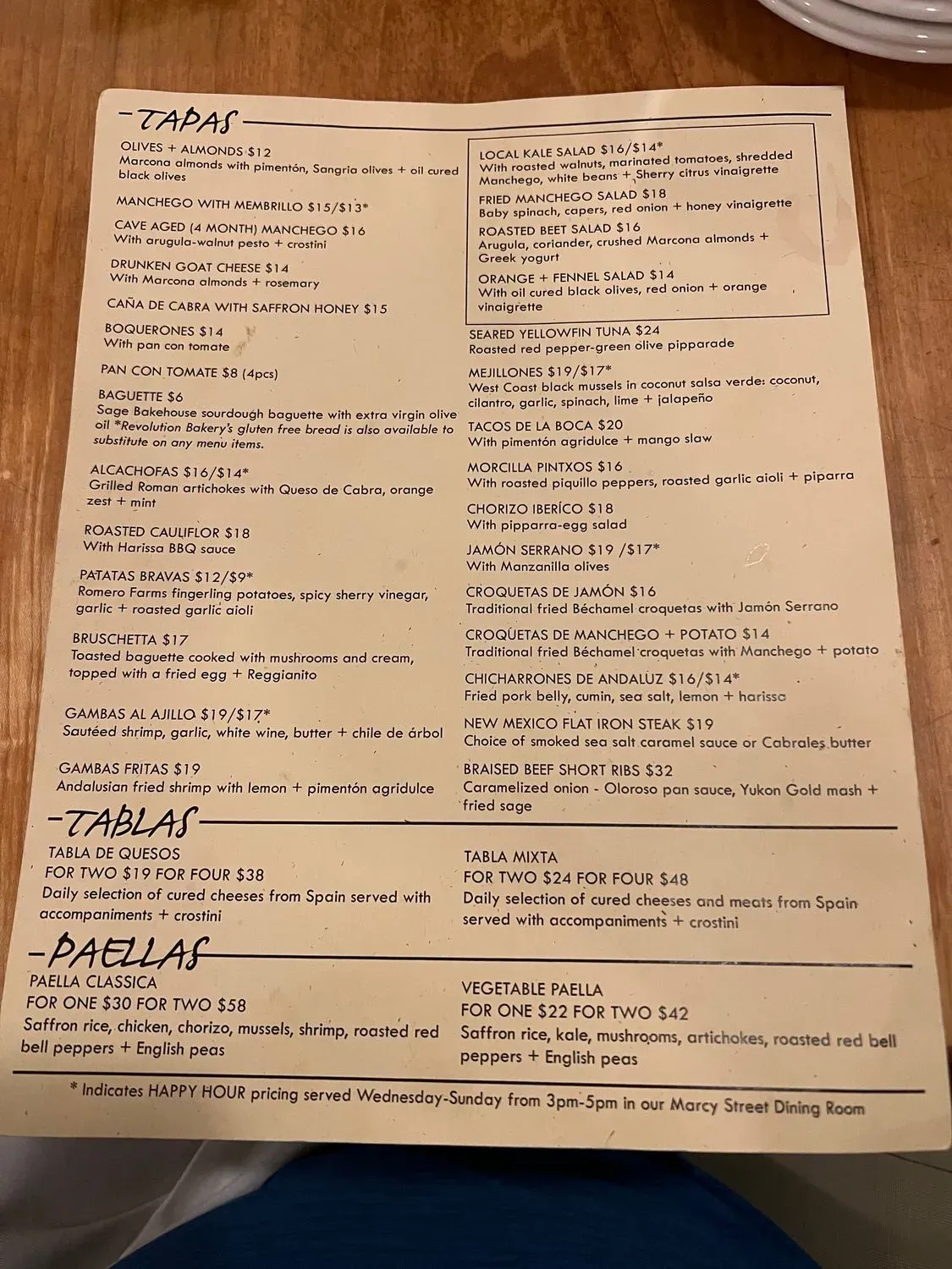 Menu 4