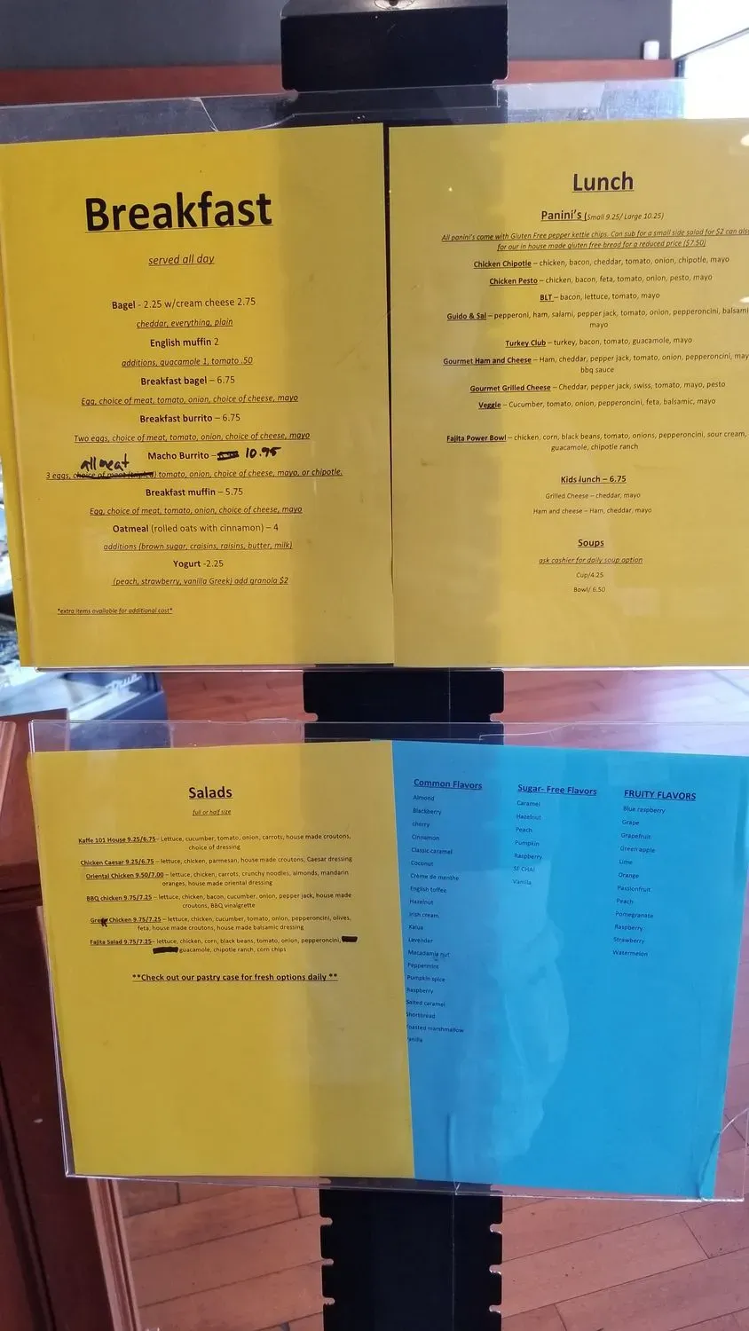 Menu 3