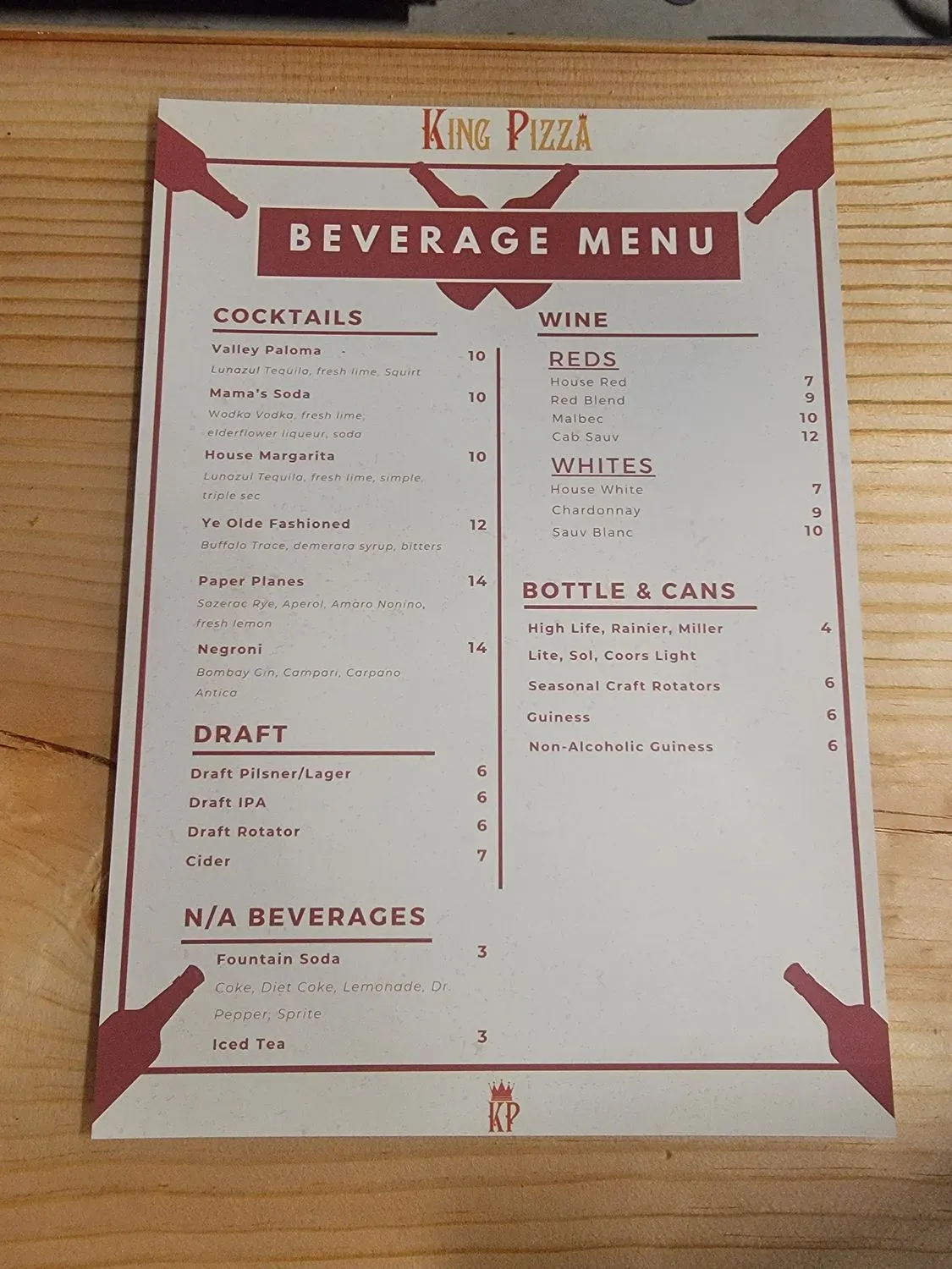 Menu 4