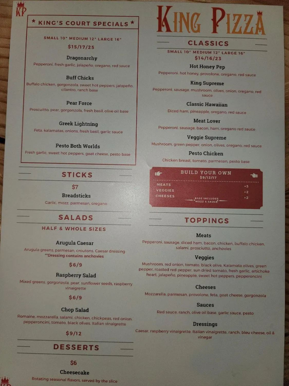 Menu 6