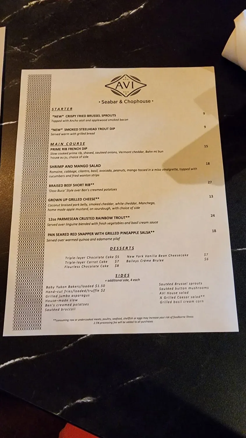 Menu 3