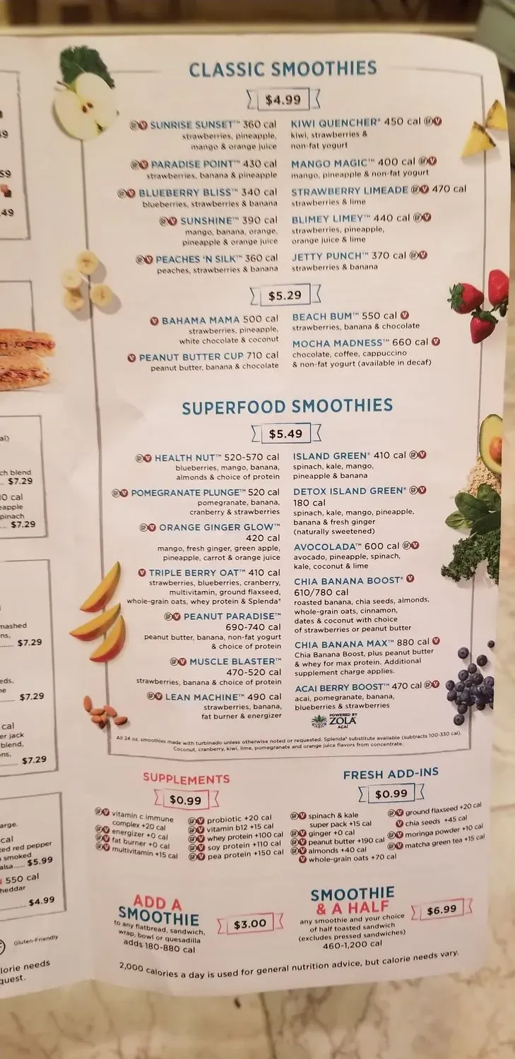 Menu 4