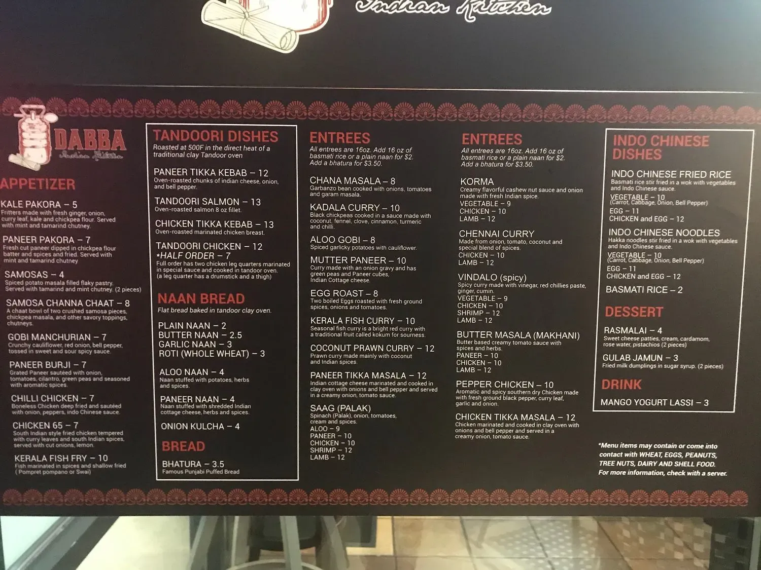 Menu 6