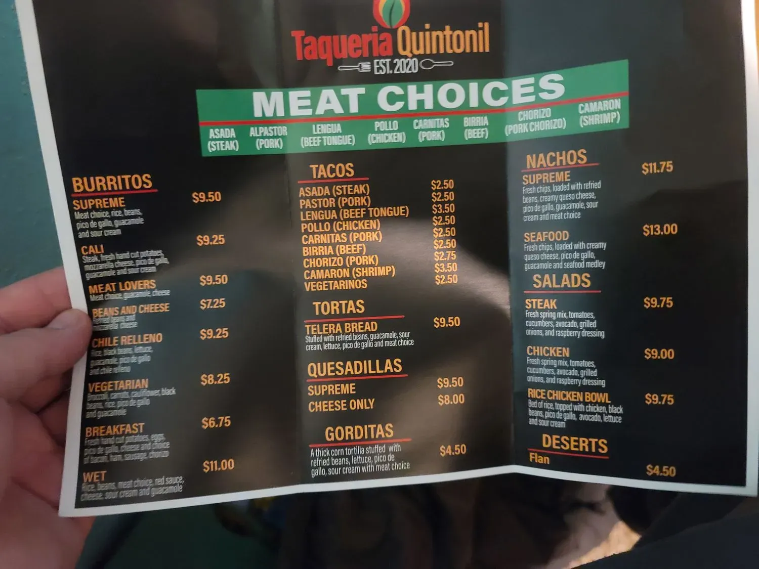 Menu 3