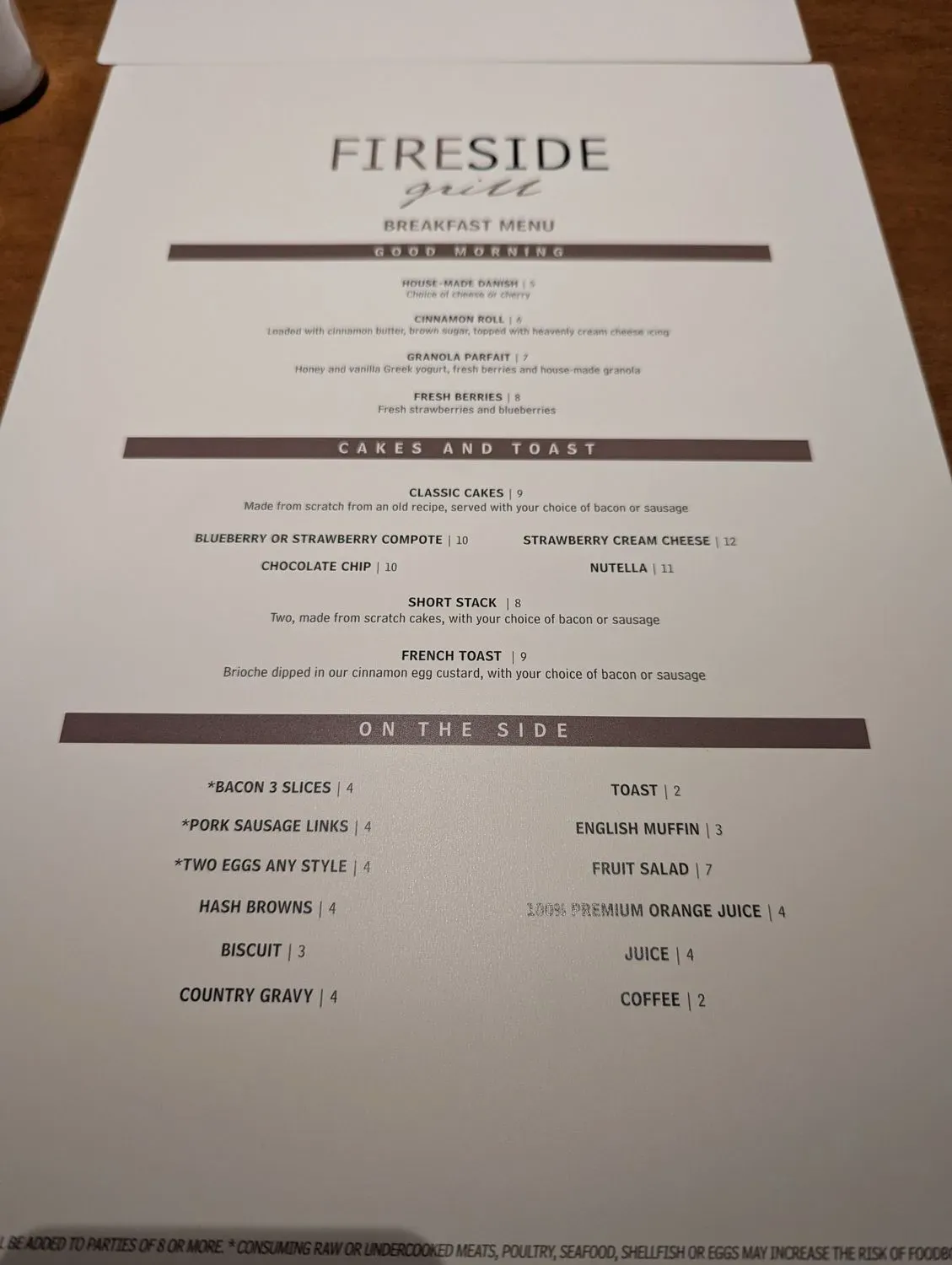 Menu 6