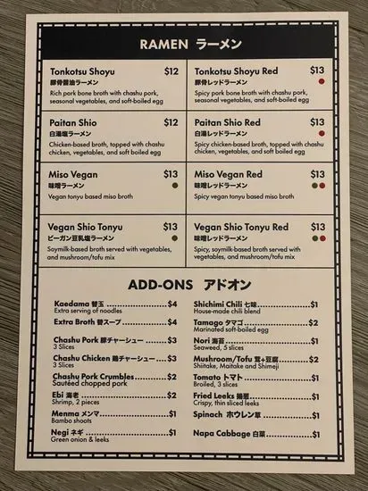 Menu 4