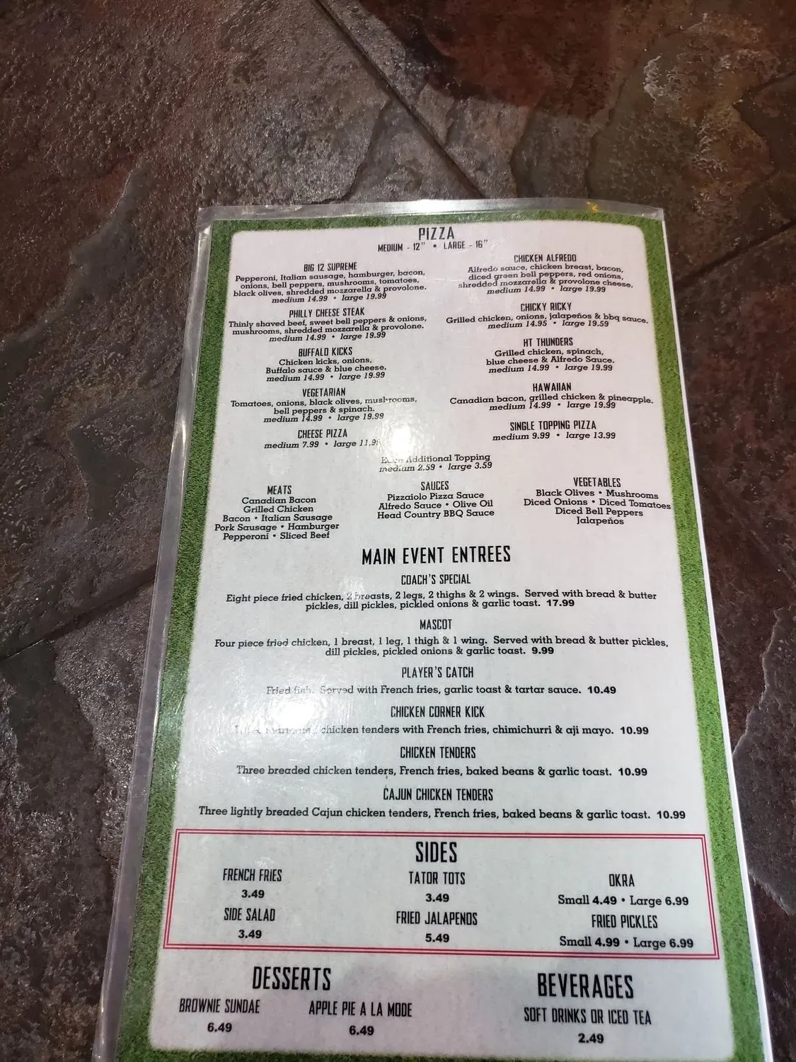 Menu 3