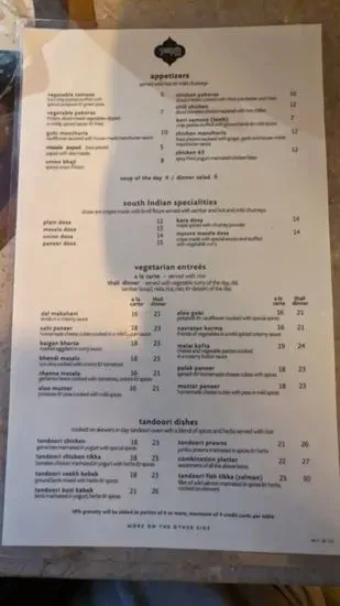 Menu 6